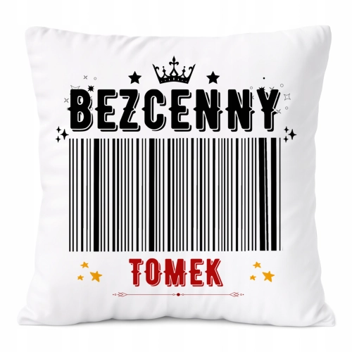 Poduszka Prezent Dla Tomka Syna Dziecka z Nadrukiem ze Zdjęciem