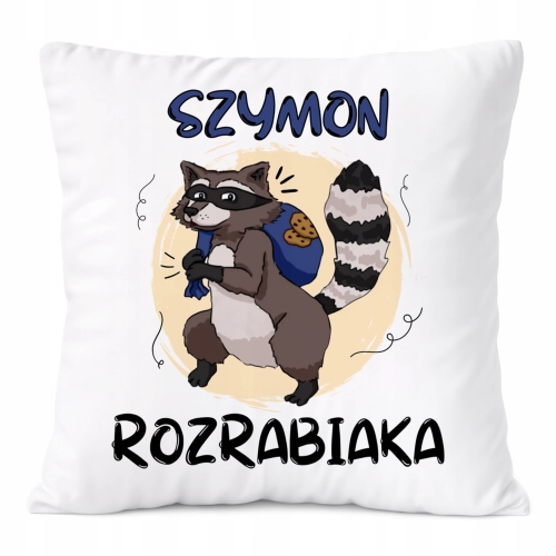 Poduszka Prezent Dla Szymona Syna Dziecka z Nadrukiem ze Zdjęciem