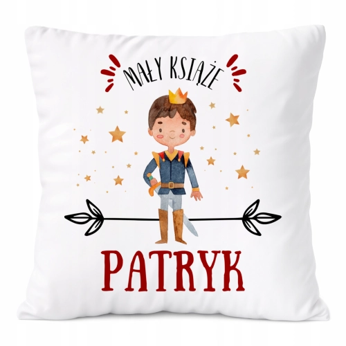 Poduszka Prezent Dla Patryka Syna Dziecka z Nadrukiem ze Zdjęciem