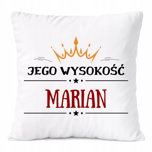 Poduszka Prezent Dla Mariana Syna Dziecka z Nadrukiem ze Zdjęciem