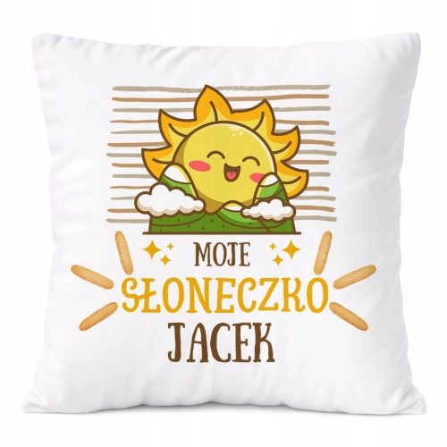 Poduszka Prezent Dla Jacka Syna Dziecka z Nadrukiem ze Zdjęciem