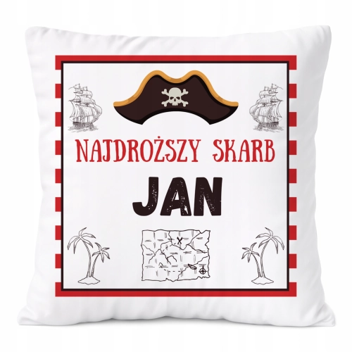 Poduszka Prezent Dla Jana Syna Dziecka z Nadrukiem ze Zdjęciem