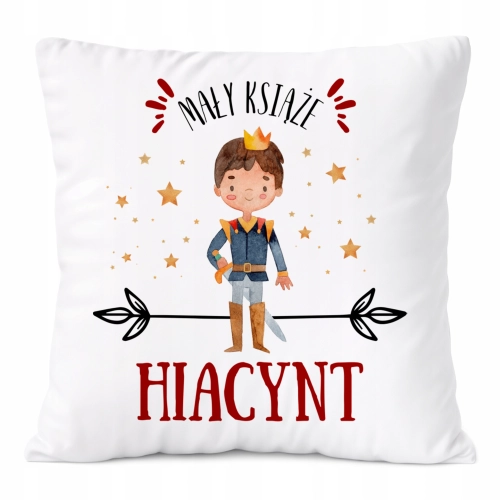 Poduszka Prezent Dla Hiacynta Syna Dziecka z Nadrukiem ze Zdjęciem