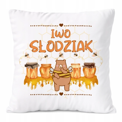 Poduszka Prezent Dla Iwo Syna Dziecka z Nadrukiem ze Zdjęciem