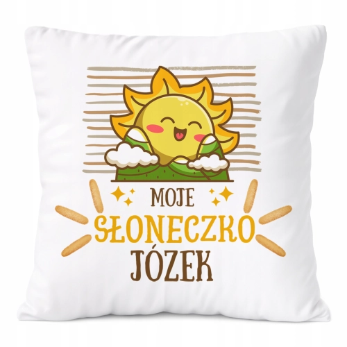 Poduszka Prezent Dla Józka Syna Dziecka z Nadrukiem ze Zdjęciem