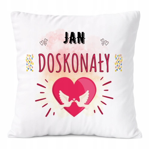 Poduszka Prezent Dla Jana Syna Dziecka z Nadrukiem ze Zdjęciem