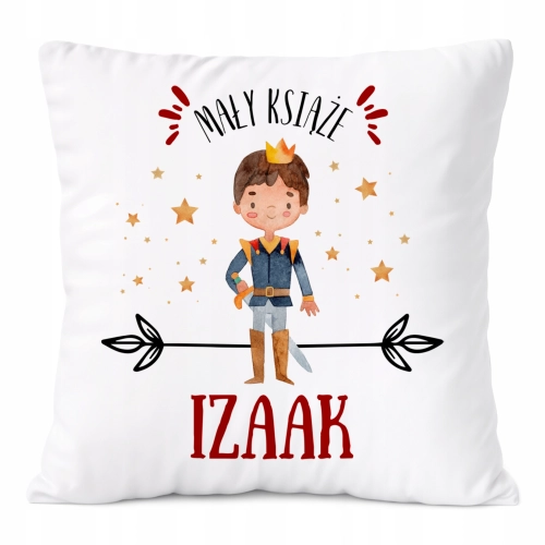 Poduszka Prezent Dla Izaaka Syna Dziecka z Nadrukiem ze Zdjęciem
