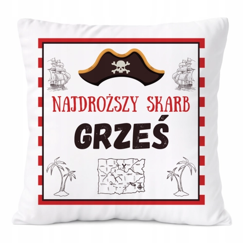 Poduszka Prezent Dla Grześka Syna Dziecka z Nadrukiem ze Zdjęciem