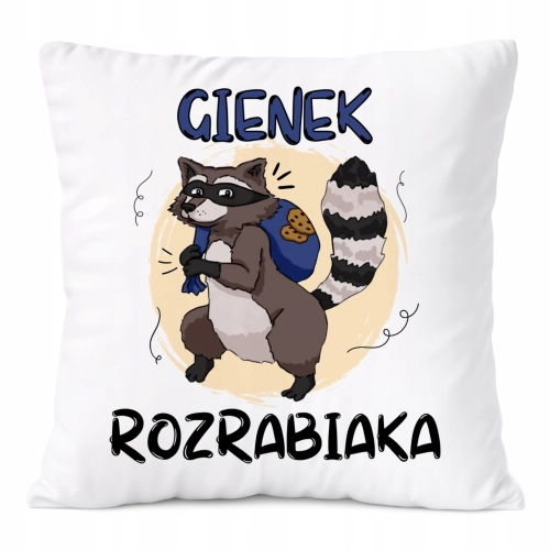 Poduszka Prezent Dla Gienka Syna Dziecka z Nadrukiem ze Zdjęciem