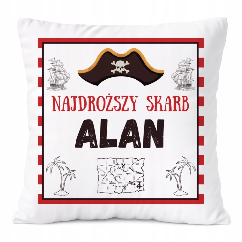 Poduszka Prezent Dla Alana Syna Dziecka z Nadrukiem ze Zdjęciem