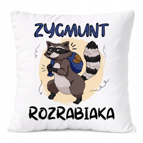 Poduszka Prezent Dla Zygmunta Syna Dziecka z Nadrukiem ze Zdjęciem