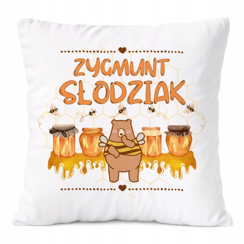 Poduszka Prezent Dla Zygmunta Syna Dziecka z Nadrukiem ze Zdjęciem