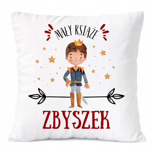 Poduszka Prezent Dla Zbyszka Syna Dziecka z Nadrukiem ze Zdjęciem