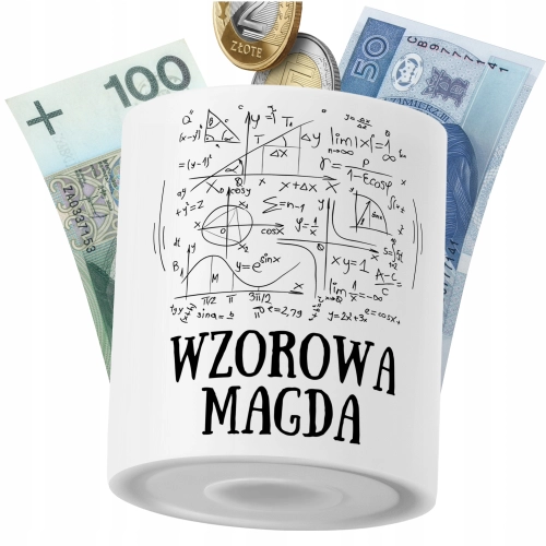 Skarbonka Dla Magdy Córki Dziecka z Nadrukiem ze Zdjęciem