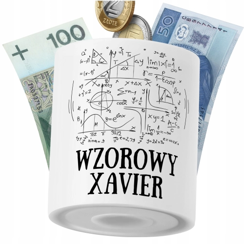 Skarbonka Dla Xaviera Syna Dziecka z Nadrukiem ze Zdjęciem