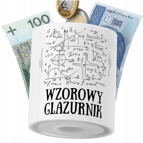 Skarbonka Dla Glazurnika na Prezent z Nadrukiem ze Zdjęciem PoliDraw