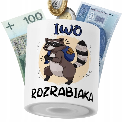 Skarbonka Dla Iwo Syna Dziecka z Nadrukiem ze Zdjęciem