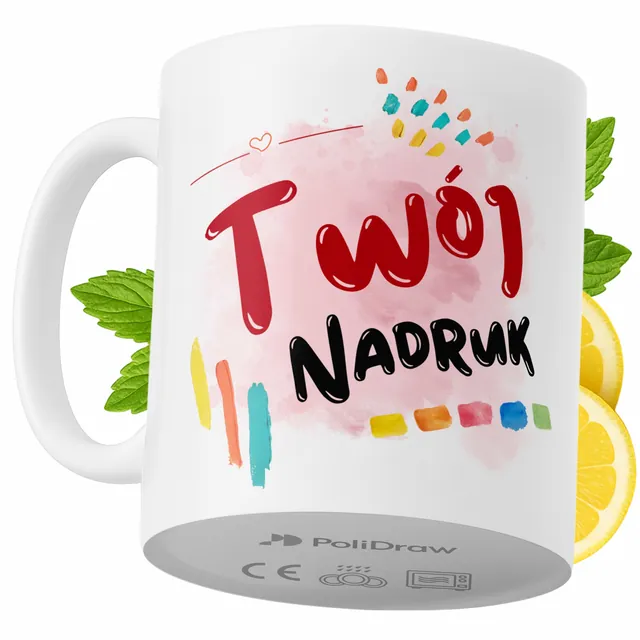 Kubek z własnym nadrukiem